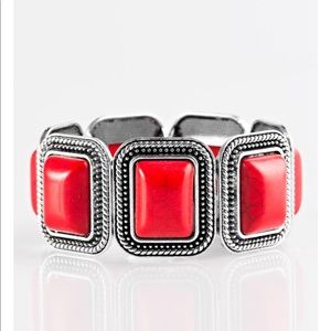 Red Stretch Bracelet